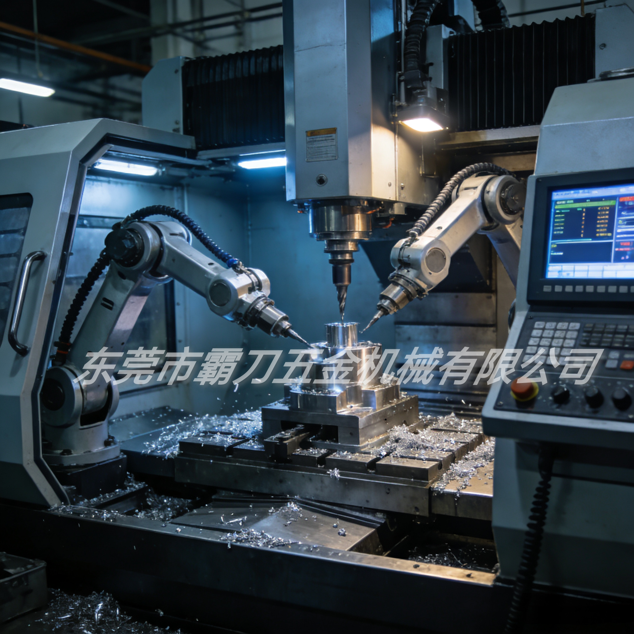 霸刀分享-五轴加工中心：如何实现复杂零件高效精密加工
