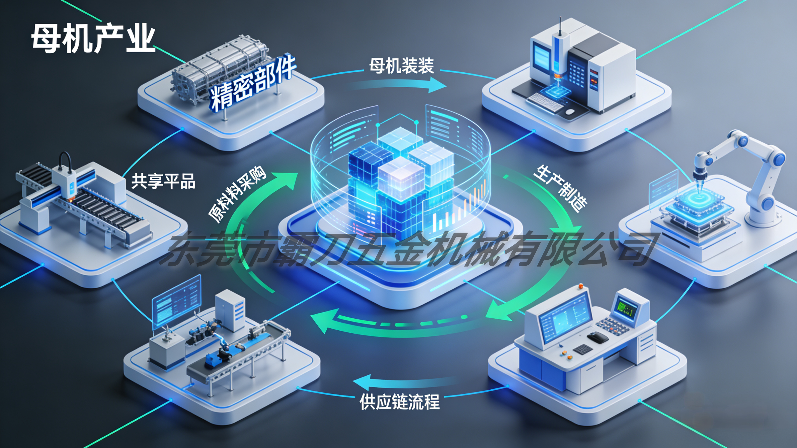 霸刀分享-母机产业链协同发展模式