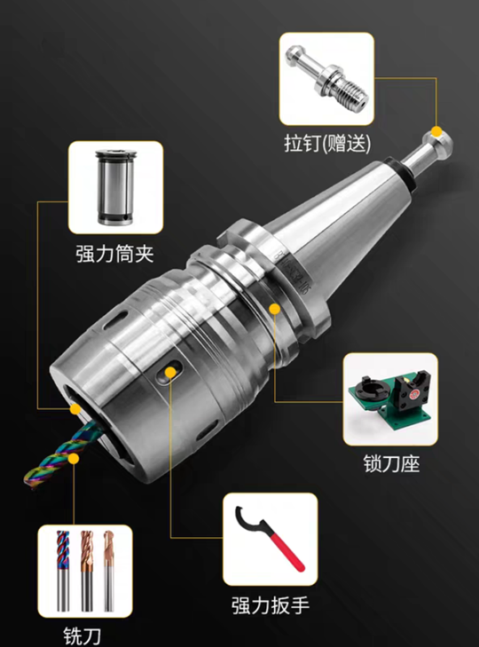 霸刀产品—BT系列MSC强力刀柄